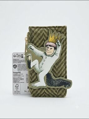 Loungefly Hard Tag - Where The Wild Things Are Max Large Card Holder Wallet NWT